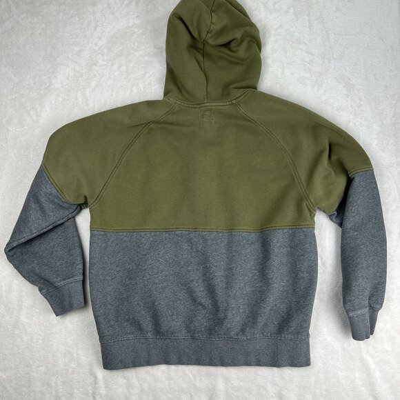 Levi's Sweatshirt Men's Medium Green/Grey Hoodie Long Sleeve Pullover Sweater - Picture 8 of 8